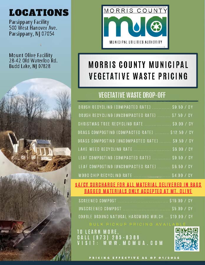 Image of Veg Waste Pricing (Morris Co. Governments)